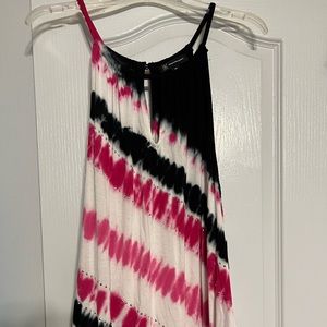 Inc concepts pink and black halter top